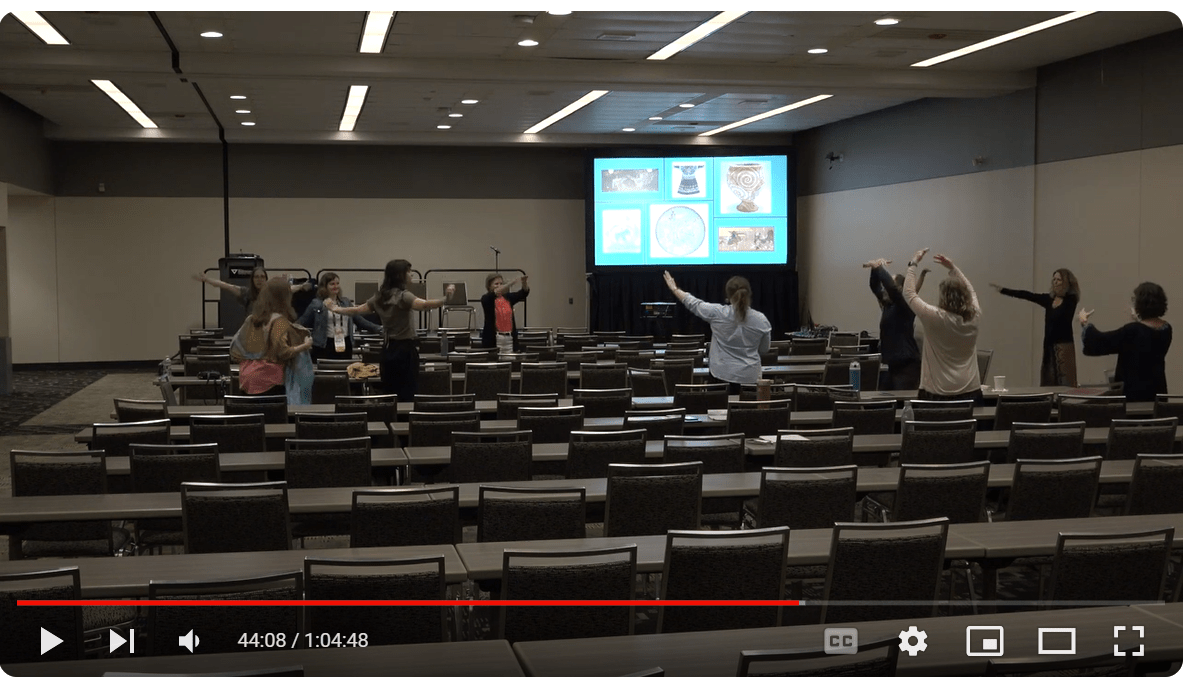 Decorative screenshot of the Fostering Resilience in Children through Virtual Mindfulness session